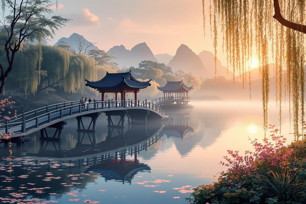 络剧短剧 - 杭州西湖文旅短剧《断桥烟雨》 络剧短剧成功案例 - 杭州西湖文旅短剧《断桥烟雨》